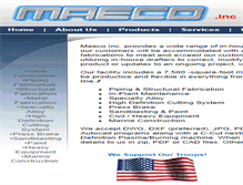 Tablet Screenshot of maecoinc.com